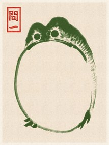 Αναπαραγωγή Ιαπωνική Γκρινιάρης Βάτραχος, (30 x 40 cm)