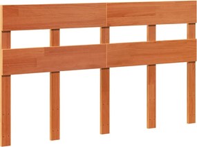 vidaXL Σκελετός Κρεβ. Χωρίς Στρώμα Καφέ Κεριού 150x200 εκ Μασίφ Πεύκο