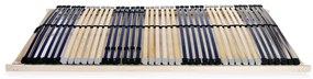 vidaXL Τελάρο Κρεβατιού με 42 Σανίδες & 7 Ζώνες 100 x 200 εκ.