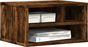 vidaXL Βάση Εκτυπωτή Καπνιστή Δρυς 40x32x22,5 εκ. Επεξεργασμένο Ξύλο