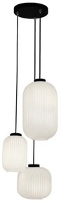 Κρεμαστό Φωτιστικό Astor Μαύρο Λευκό 150Χ55 4257900 Viokef 4257900 Μαύρο-Λευκό