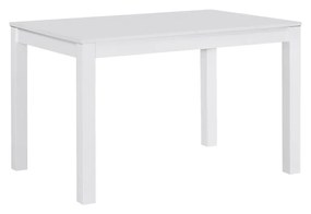 Τραπέζι MILLER Επεκτεινόμενο Άσπρο 120+30x80cm
