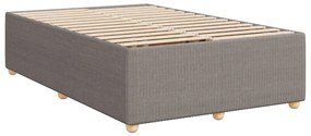 ΚΡΕΒΑΤΙ BOXSPRING ΜΕ ΣΤΡΩΜΑ TAUPE 120X190 ΕΚ. ΥΦΑΣΜΑΤΙΝΟ 3285557