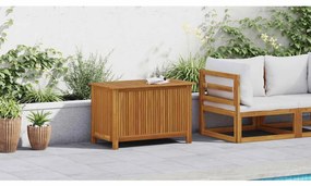 vidaXL Μπαούλο Αποθήκευσης Κήπου 90x50x58 εκ. από Μασίφ Ξύλο Ακακίας