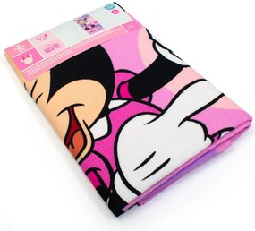 Παιδική Πετσέτα Θαλάσσης Microfiber (70x140) Dimcol Minnie 182 Pastel Lilac