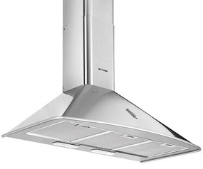 Απορροφητήρας Καμινάδα Οβάλ Classic 065030501 90cm Inox Pyramis Ανοξείδωτο Ατσάλι