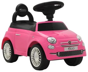vidaXL Περπατούρα Fiat 500 Ροζ