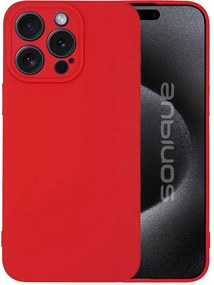 Θήκη Σιλικόνης My Colors Sonique Apple iPhone 15 Pro Κόκκινο