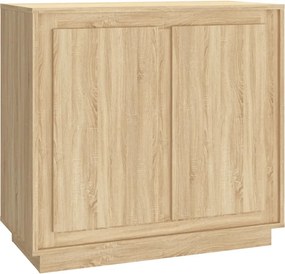 vidaXL Συρταριέρα Sonoma Δρυς 80x34x75 εκ. Επεξεργασμένο Ξύλο