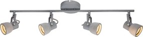 Σποτ Πολύφωτο Aca Pepper MC171154 Grey