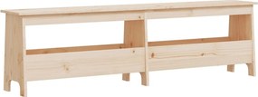 vidaXL Παγκάκι Χολ 160x28x45 εκ. από Μασίφ Ξύλο Πεύκου