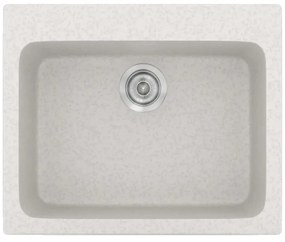 Sanitec Classic 331 Metallic Ice Ένθετος Νεροχύτης
