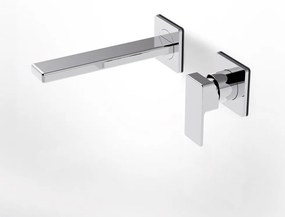 La Torre Profili Chrome Μπαταρία Νιπτήρος Εντοιχισμού 2 Οπών 45200-100