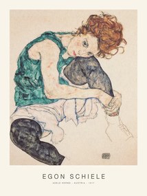 Αναπαραγωγή Adele Herms (Special Edition Female Portrait) - Egon Schiele