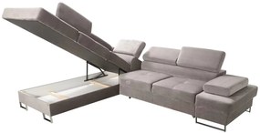 Γωνιακός καναπές Gelito-Gkri-Αριστερή