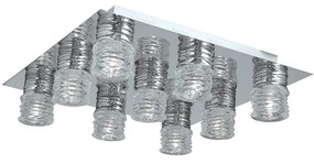 Φωτιστικό Πλαφονιέρα Homelighting Roll 77-1819 Nickel