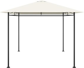 vidaXL Κιόσκι Κρεμ 384x281x270 εκ. 180 γρ./μ²