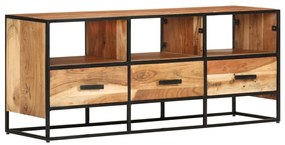 vidaXL Έπιπλο Τηλεόρασης 110 x 30 x 45 εκ. από Μασίφ Ξύλο Ακακίας
