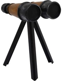 Διακοσμητικό Binoculars 373-222-746 15x6x30cm Black-Brown Πολυρεσίνη