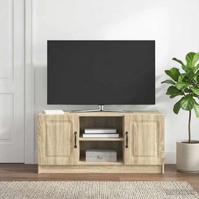vidaXL Ντουλάπι TV Sonoma Δρυς 102 x 34,5 x 47 εκ Επεξεργασμένο Ξύλο