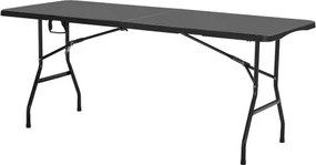 VEVOR 180cm Plastic Folding Table Portable Picnic Table Handle Indoor Outdoor