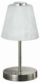 Φωτιστικό Επιτραπέζιο Emmy R52541907 3W Led Φ12cm 24cm Nickel Mat RL Lighting Metal, Glass