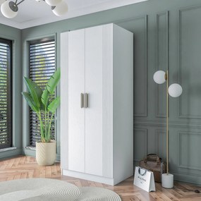 Ντουλάπα Λευκό BRECE 90x57.5x210