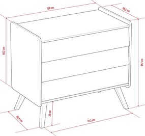 Συρταριέρα 3D Vintage  -Fusiko
