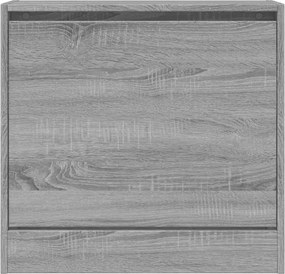 vidaXL Παπουτσοθήκη Γκρι Sonoma 60x21x57 εκ. από Επεξεργ. Ξύλο