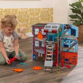 Πυροσβεστικό  2-in-1 Transforming Fire Truck Play Set