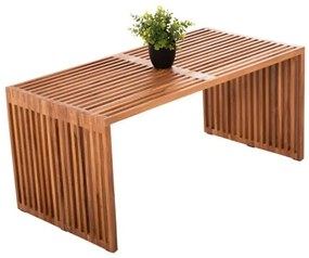 ΤΡΑΠΕΖΙ ΣΑΛΟΝΙΟΥ NYA HM9568 ΞΥΛΟ ΤΕΑΚ ΦΥΣΙΚΟ ΧΡΩΜΑ 1ΤΜΧ 100x50x45Yεκ.