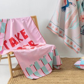 Πετσέτα Θαλάσσης Microfiber 2 Όψεων (90x160) 2 Όψεων Palamaiki EM49