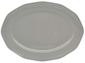 Πιατέλα Οβάλ Premium Classic 8252-05 36cm Grey Ankor Porcelain