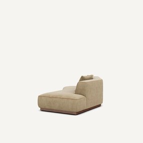 Γωνία καναπέ δεξιά από βελούδο stonewashed, JACOPO