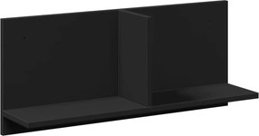 vidaXL Ντουλάπι Τοίχου Μαύρο 70x16,5x30 εκ. από Επεξεργασμένο Ξύλο