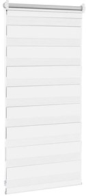 vidaXL Ρόλερ Ζebra Λευκό 40 x 100cm