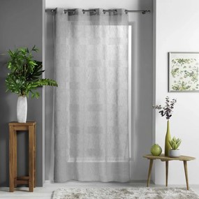 Κουρτίνα (140x280) Με Τρουκς L-C Ajourela Gris 1626637