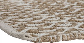 Χαλί Home ESPRIT Λευκό Καφέ Boho 75 x 175 cm