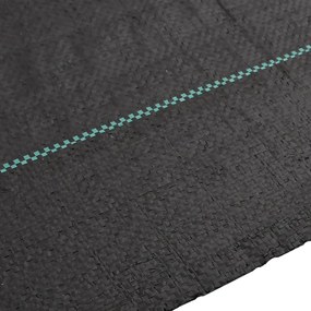 vidaXL Μεμβράνη Εδαφοκάλυψης Μαύρη 2x50 μ. από Πολυπροπυλένιο