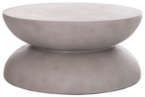 ΤΡΑΠΕΖΙ ΣΑΛΟΝΙΟΥ ANNA HM18158.03 FIBER CEMENT ΣΕ ΓΚΡΙ--Φ92x44.5Υεκ