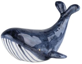 Διακοσμητικό Με Μαγνήτη Big Fish LBTRD0015048 11,5x7,5x7cm White-Blue Raeder Κεραμικό