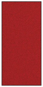 vidaXL Χαλάκι Εξώπορτας Κόκκινο και Μαύρο 120 x 250 cm