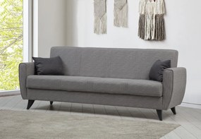 3-Seat Sofa-Bed Zaden - Light Grey Light Grey