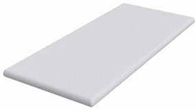 vidaXL Στρώματα Λευκό 90 x 190 cm 100% ύφασμα πολυεστέρα με τζακάρ