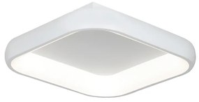 InLight Πλαφονιέρα οροφής LED 40W 3CCT από λευκό μέταλλο και ακρυλικό D:45cm (42030-White)