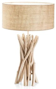 Φωτιστικό Επιτραπέζιο Driftwood 129570 40x52cm 1xE27 60W Beige Ideal Lux