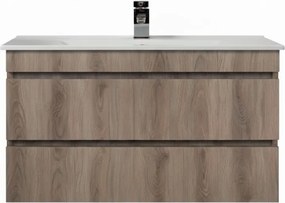 Mabo Katarina 100 MDF Base - Βάση Επίπλου Με Νιπτήρα (100x46) - MDF Laminate 307