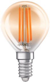 JUST LED JUSTLed-LED Filament Ε14 C35 6W 3000K Θερμό Amber Dimmable (B144506301)