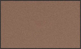 vidaXL Χαλάκι Εξώπορτας Καφέ και Μαύρο 90 x 150 cm 100% Πολυαμίδιο