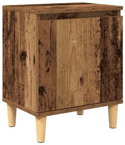 vidaXL Κομοδίνο Παλαιό ξύλο 40 x 30 x 50 cm Επεξεργασμένο ξύλο